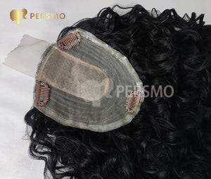 2022-New Arrivals Quality Hairpieces Natural Curly Hair topper