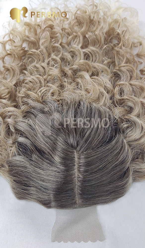 2022-New Arrivals Quality Hairpieces Natural Curly Hair topper