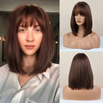 Load image into Gallery viewer, 2022-New Arrivals Natural Portable  Topper With Bangs
