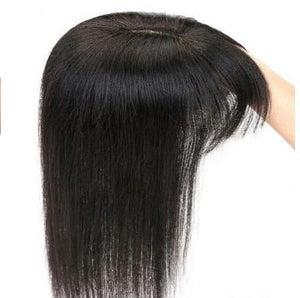 2022 Fluffy Natural Hair Toppers With Bangs