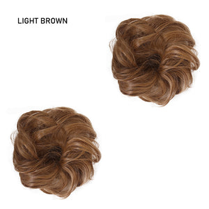 2022 Summer new--Tousled Updo  Bun Hairpiece (pack of 2)