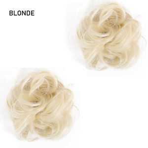 2022 Summer new--Tousled Updo  Bun Hairpiece (pack of 2)