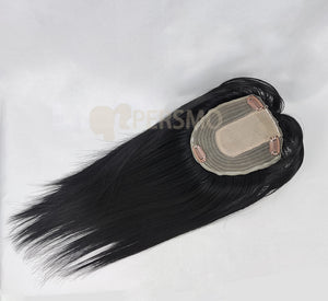 2022 Natural Hair Topper With Bangs 14''-buy 2 get 1 free