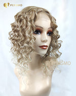 Load image into Gallery viewer, NEW!!Curly hair topper-lace front-14inch
