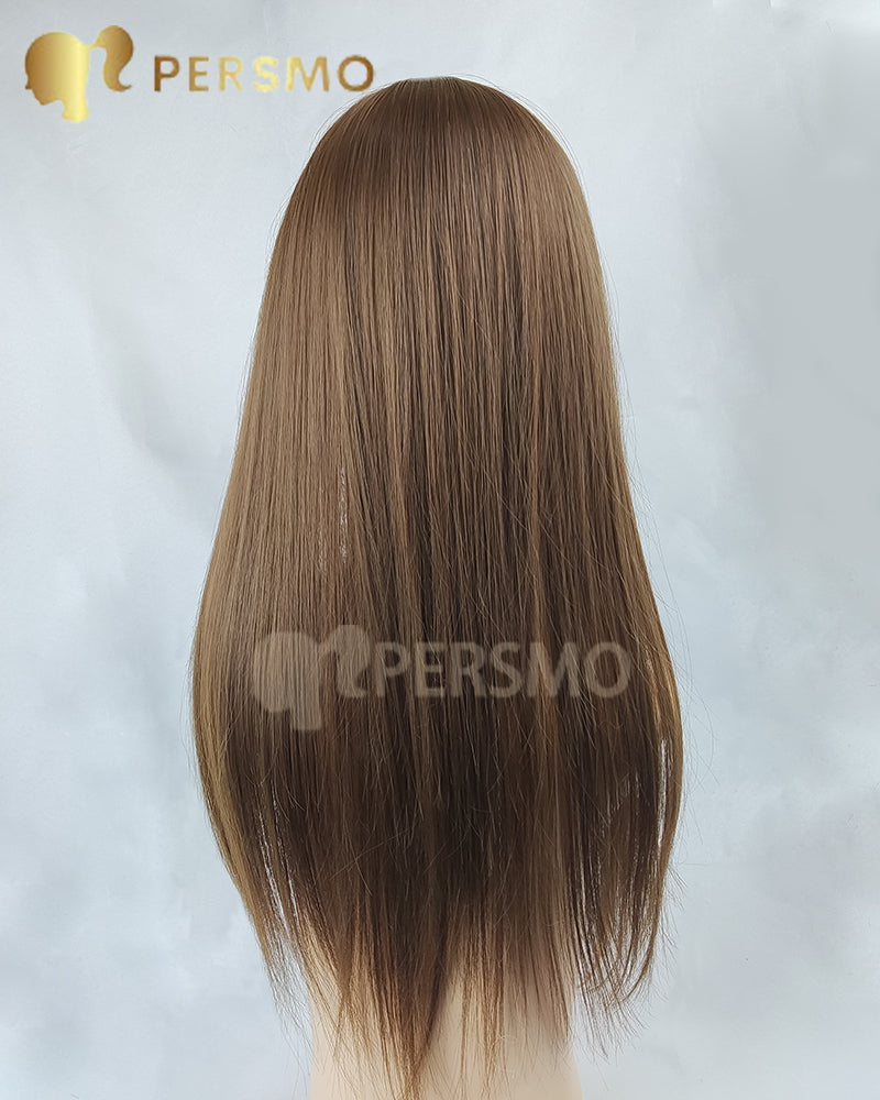 2022 Fluffy Natural Hair Toppers With Bangs