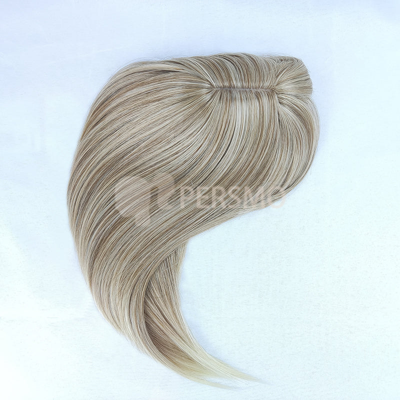 2022-Natural Portable  Hair Topper With Bangs