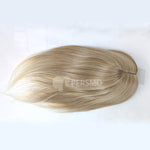 Load image into Gallery viewer, 20 inch brown mix blonde Lace front straight hair topper
