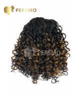 Load image into Gallery viewer, Colorful autumn-Curly Drawstring Ponytail Extensions
