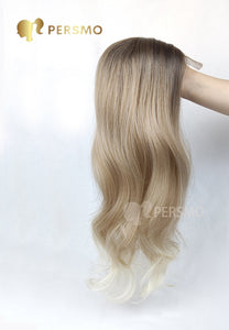 Elegant Beautiful Wavy Hair Topper For Women