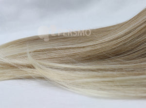 20 inch brown mix blonde Lace front straight hair topper