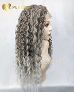 Load image into Gallery viewer, Front lace curly wig 12&#39;&#39;X3&#39;&#39;
