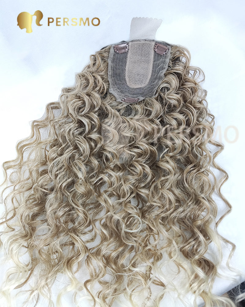 2022-New Arrivals Quality Hairpieces Natural Curly Hair topper