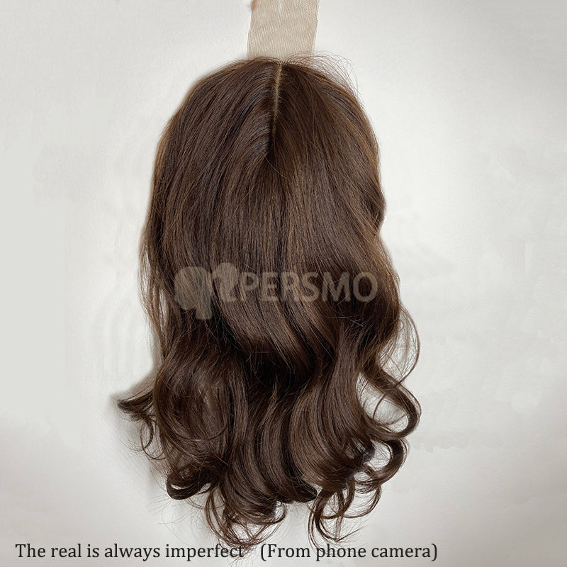 2022-New Arrivals lace front wavy Hair Toppers