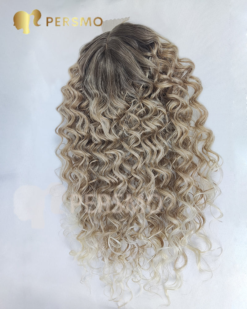 2022-New Arrivals Quality Hairpieces Natural Curly Hair topper