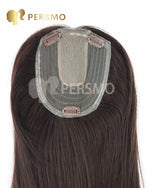 Load image into Gallery viewer, Autumn New!Natural straight hair topper lace front mono base
