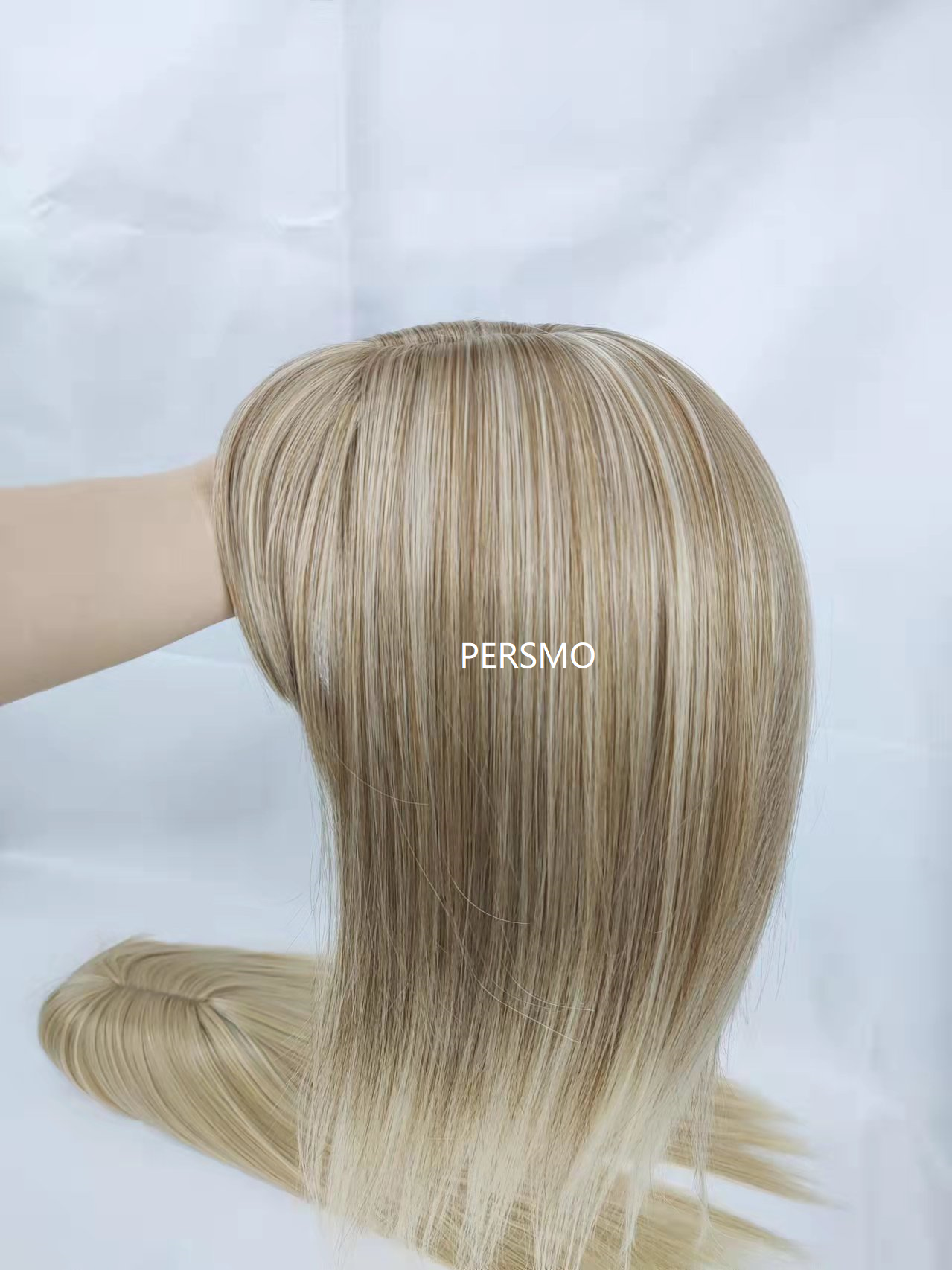 2022-Popular Styles Brown mix blonde Hairpieces