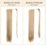 Load image into Gallery viewer, YKWIGS- 2021 NEW TREND Velcro long straight ponytail Wigs - YKWIGS
